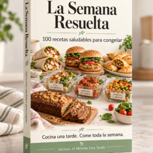 La Semana Resuelta: 100 Recetas Saludables para Congelar