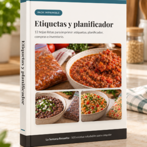 Pack Imprimible: Etiquetas y Planificador